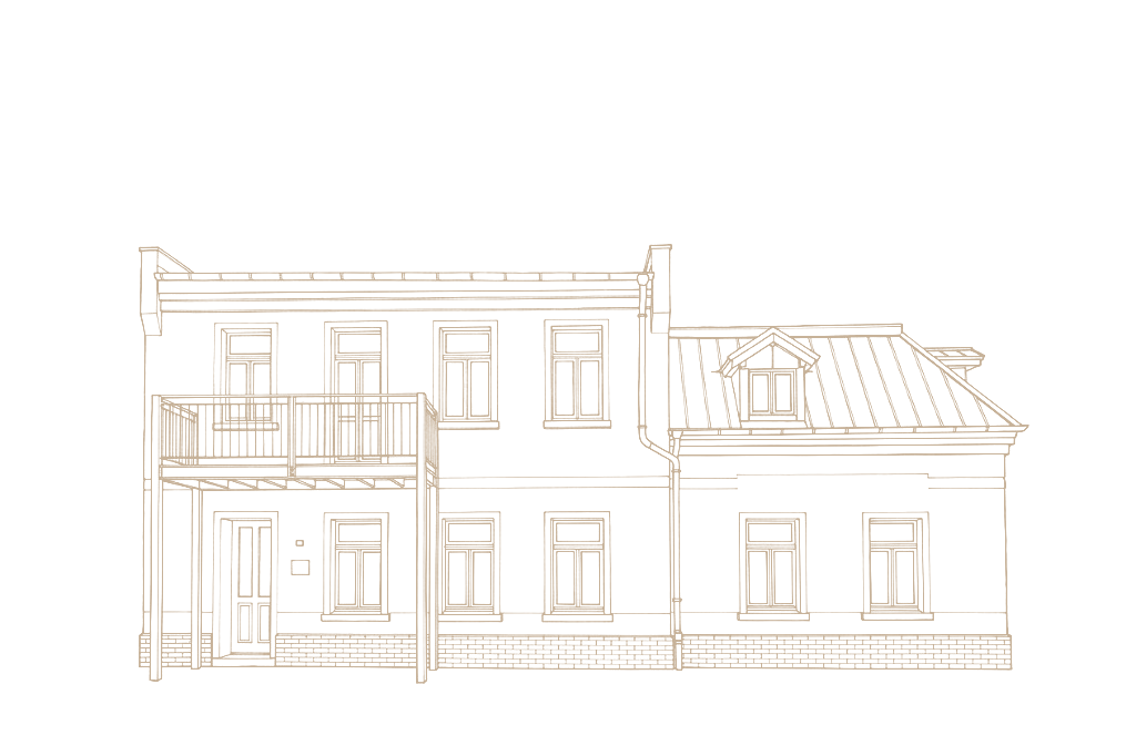 Historische Architektur-Zeichnung
