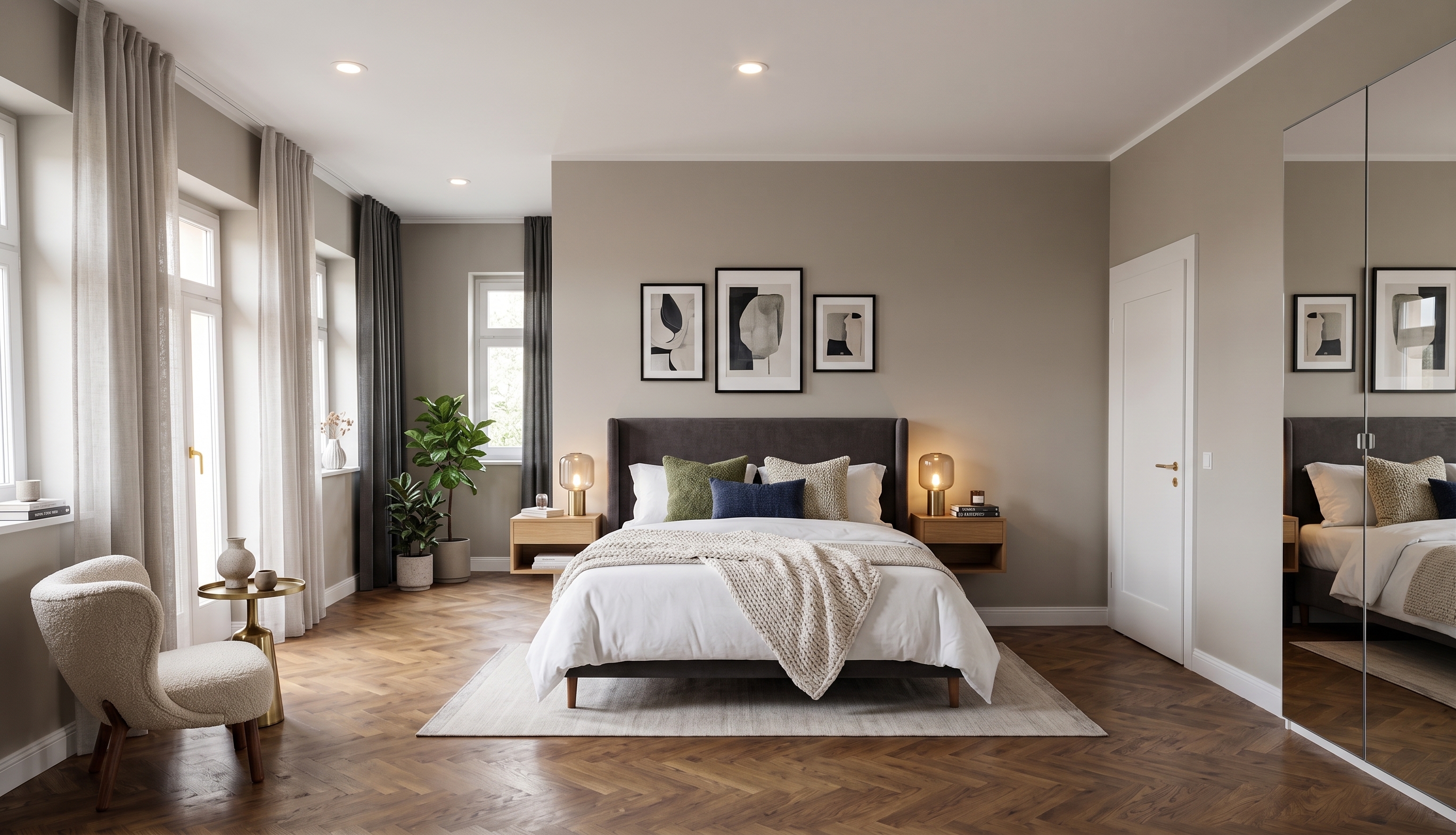 Master Schlafzimmer Kutscherhaus