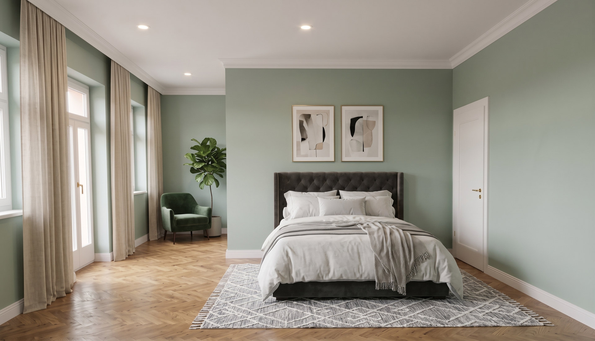Master-Schlafzimmer Kutscherhaus