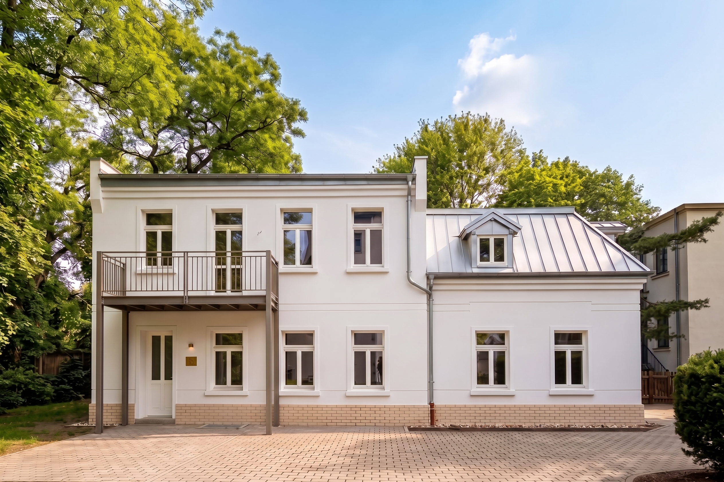 Kutscherhaus Pölitzstraße Hauptfassade